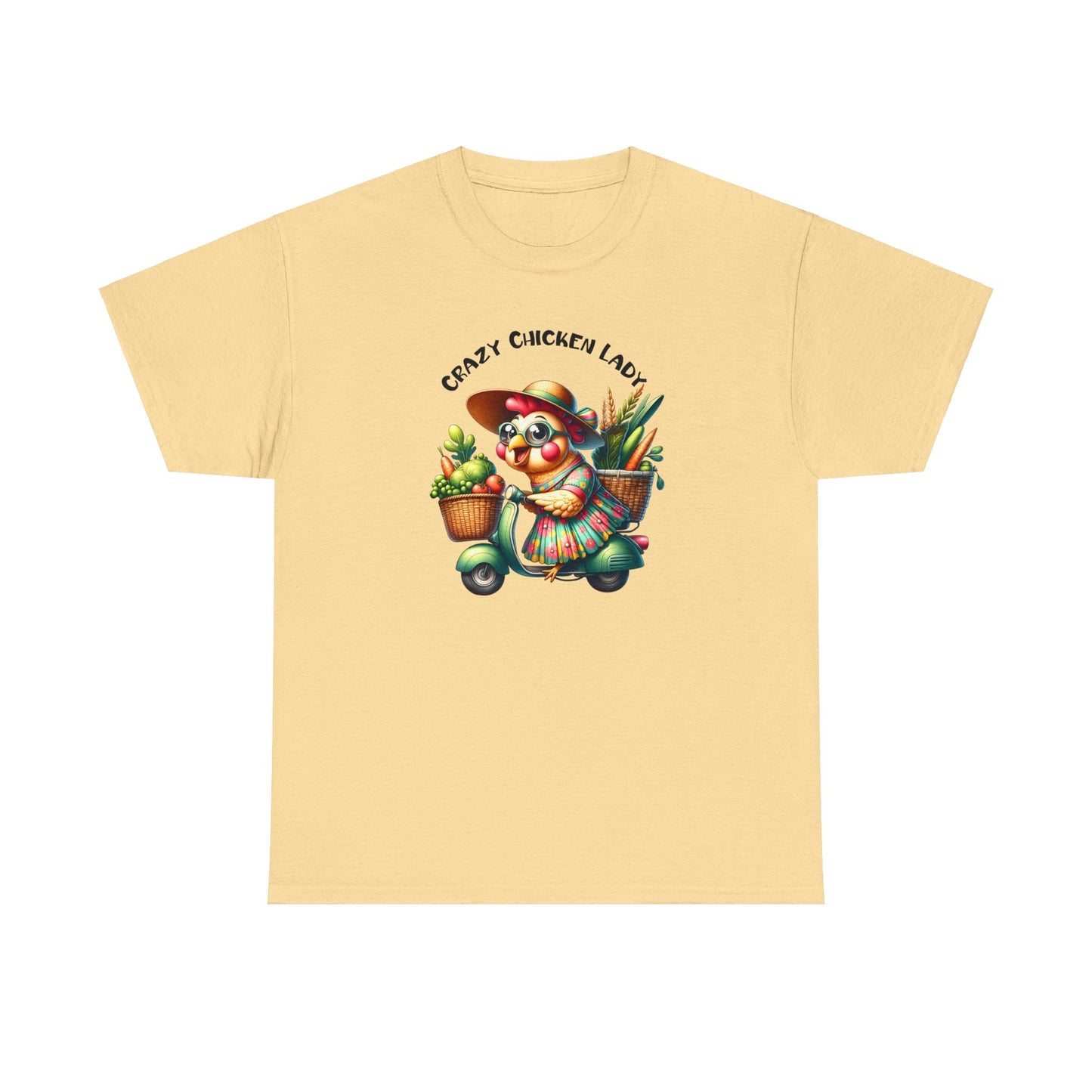 Crazy Chicken Lady | Cotton Tee - Kim’s Signature Beauty & Accessories (Store description)