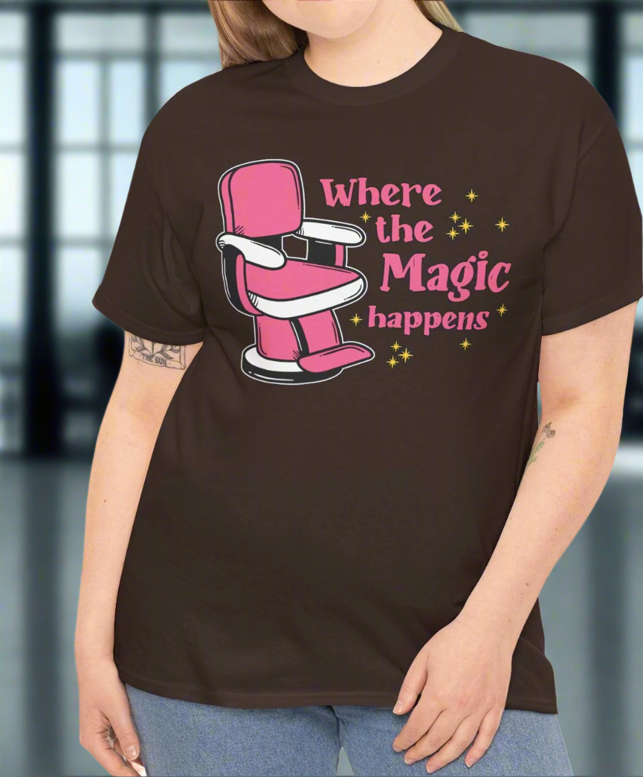 Where The Magic Happens Tee - Kim’s Signature Beauty & Accessories