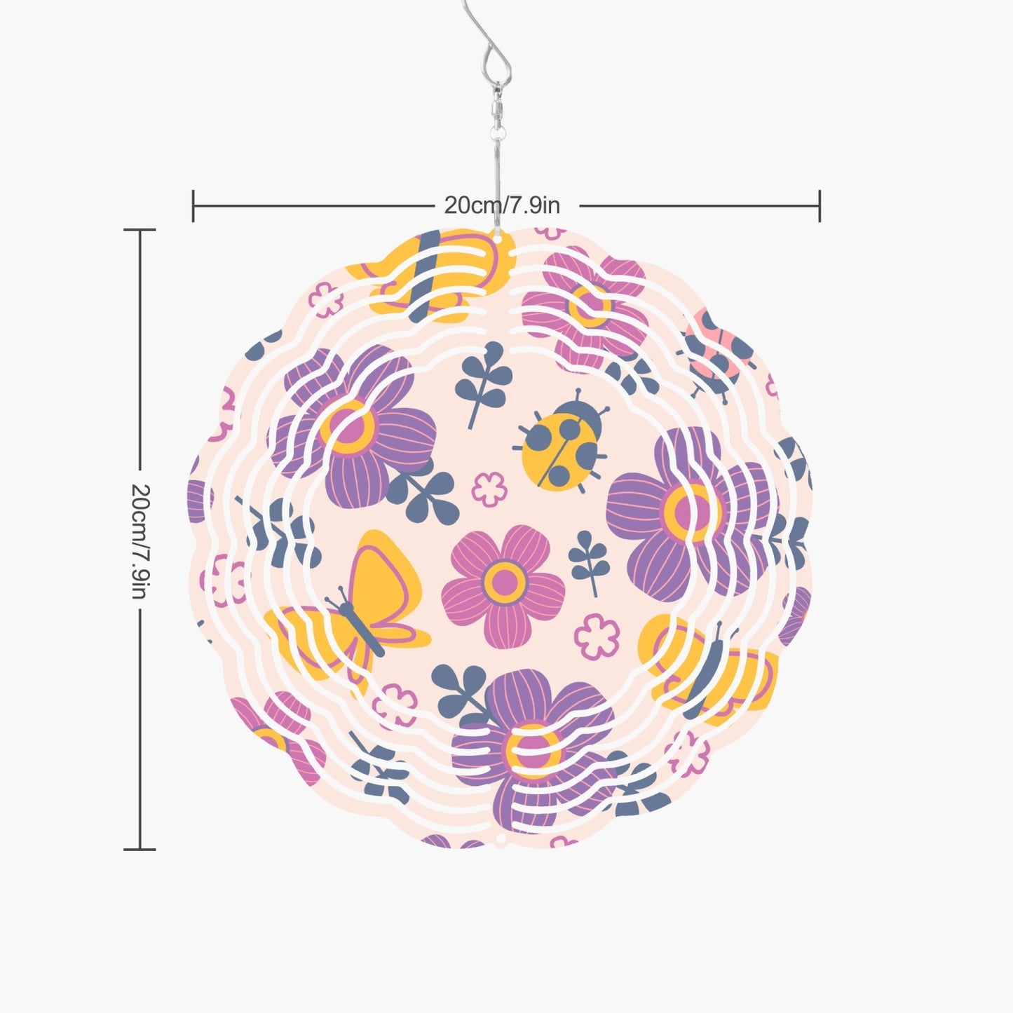 Springtime Fun Flower Wind Spinner - Kim’s Signature Beauty & Accessories (Store description)