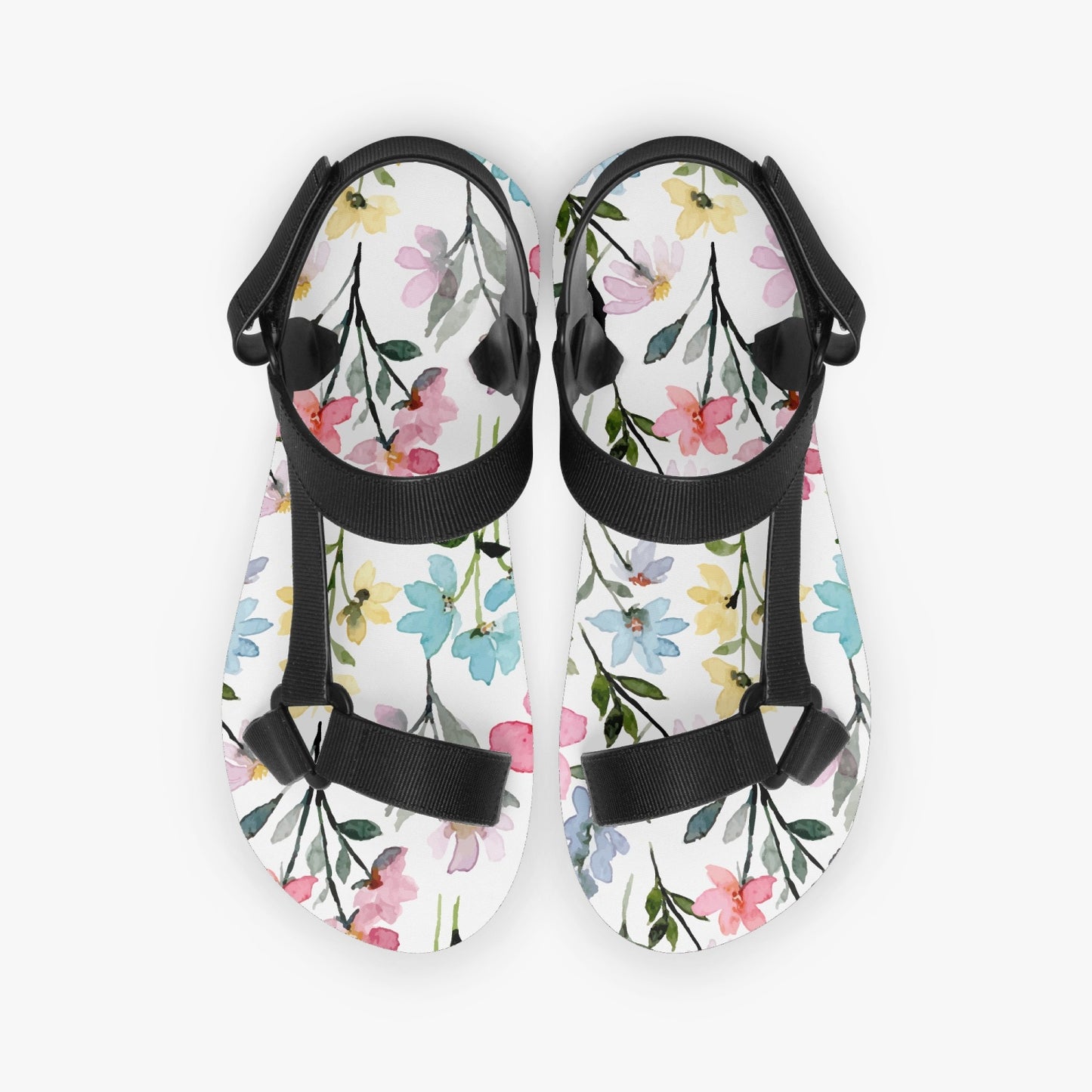Spring Floral | Casual Strappy Sandals - Kim’s Signature Beauty & Accessories (Store description)