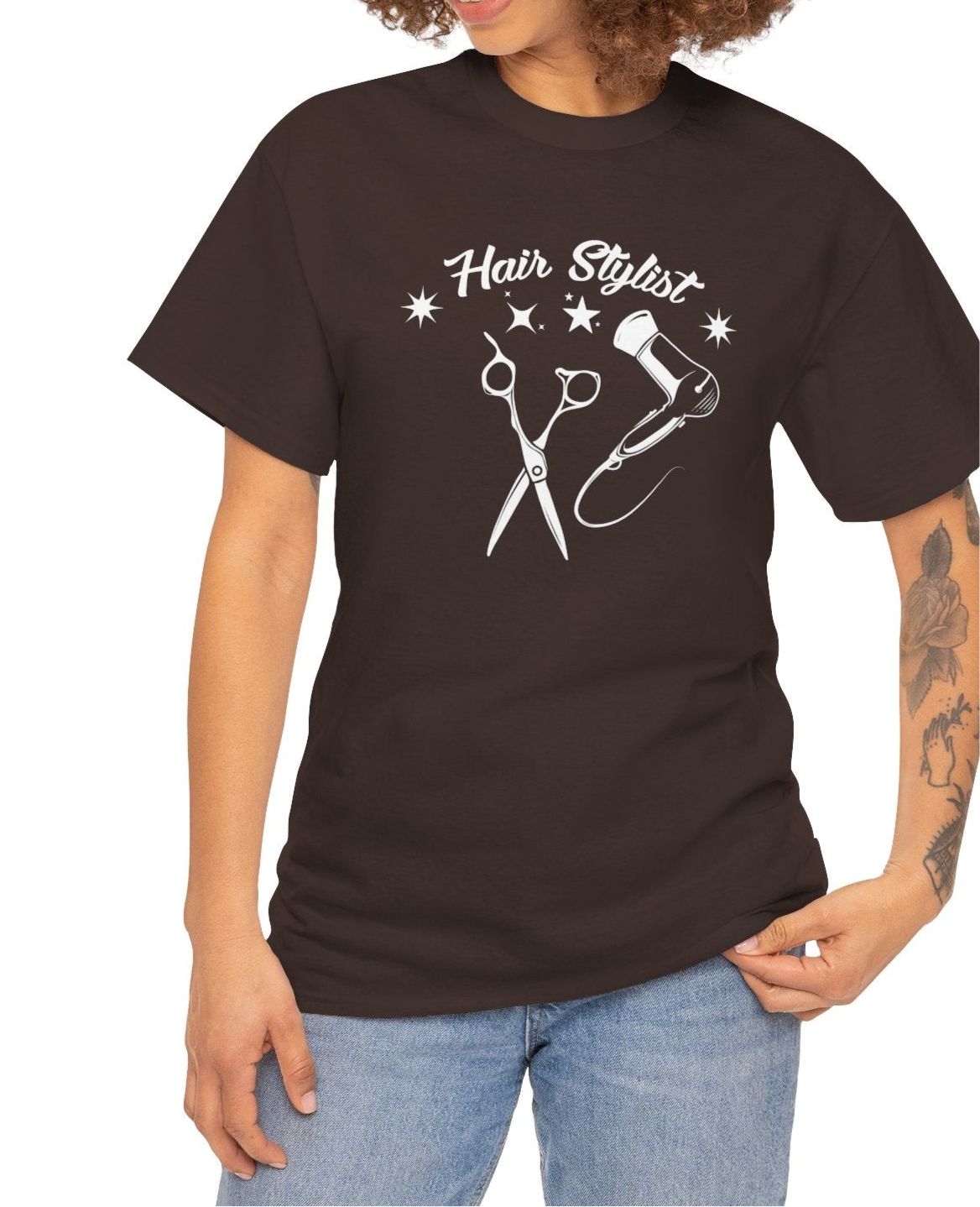 Hair Stylist Cotton Tee - Kim’s Signature Beauty & Accessories
