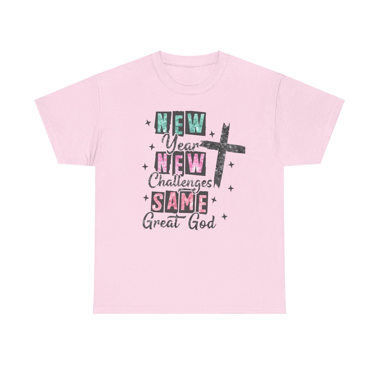 New Year, New Callenges, Same Great God Tee - Kim’s Signature Beauty & Accessories (Store description)