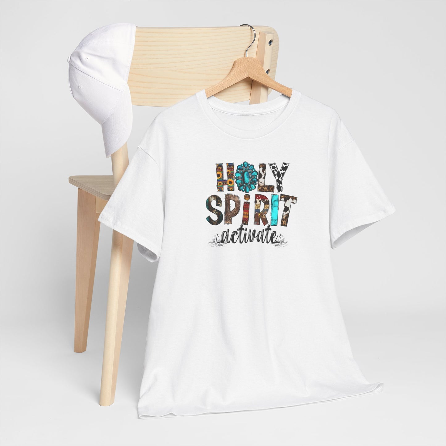 Holy Spirit Activate Tee - Kim’s Signature Beauty & Accessories (Store description)