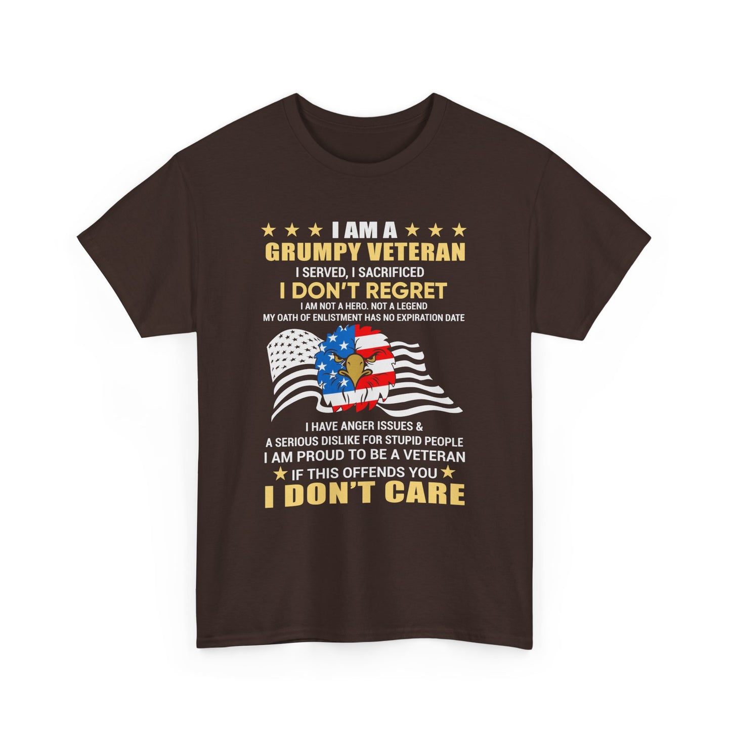 Grumpy Veteran Tee - Kim’s Signature Beauty & Accessories (Store description)