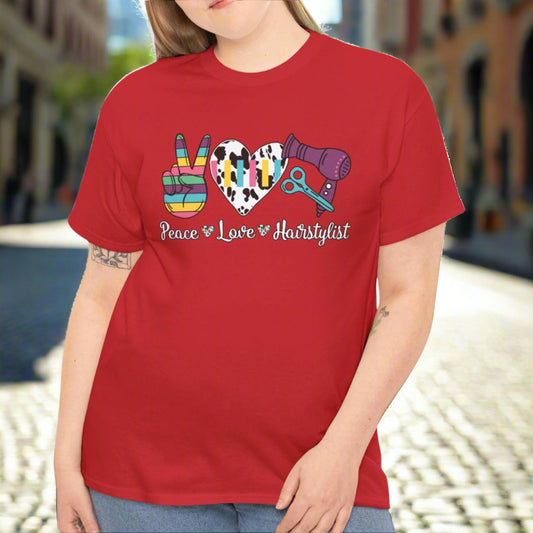 Peace, Love, Hair Tee - Kim’s Signature Beauty & Accessories
