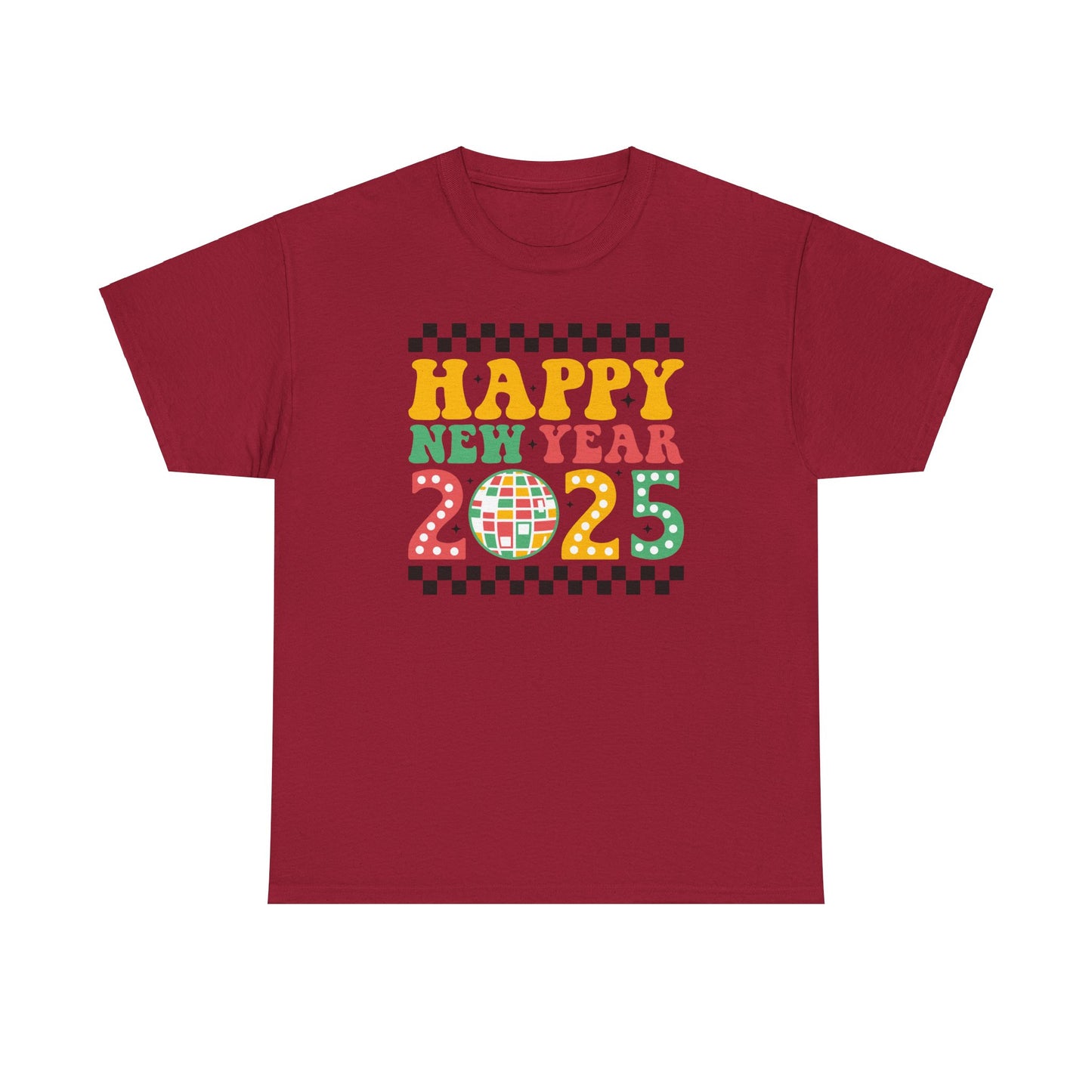 Happy New Year 2025 Cotton Tee - Kim’s Signature Beauty & Accessories (Store description)