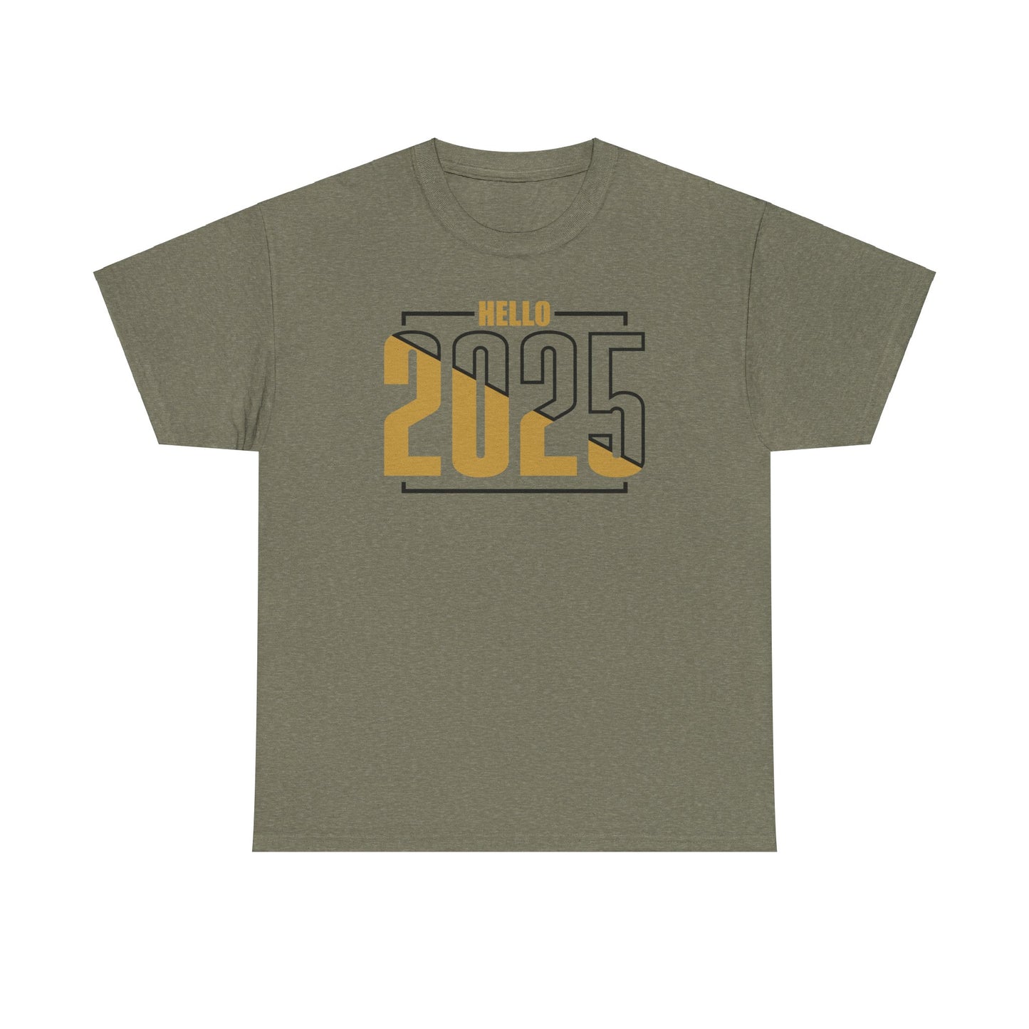 Hello 2025 New Year Tee - Kim’s Signature Beauty & Accessories (Store description)