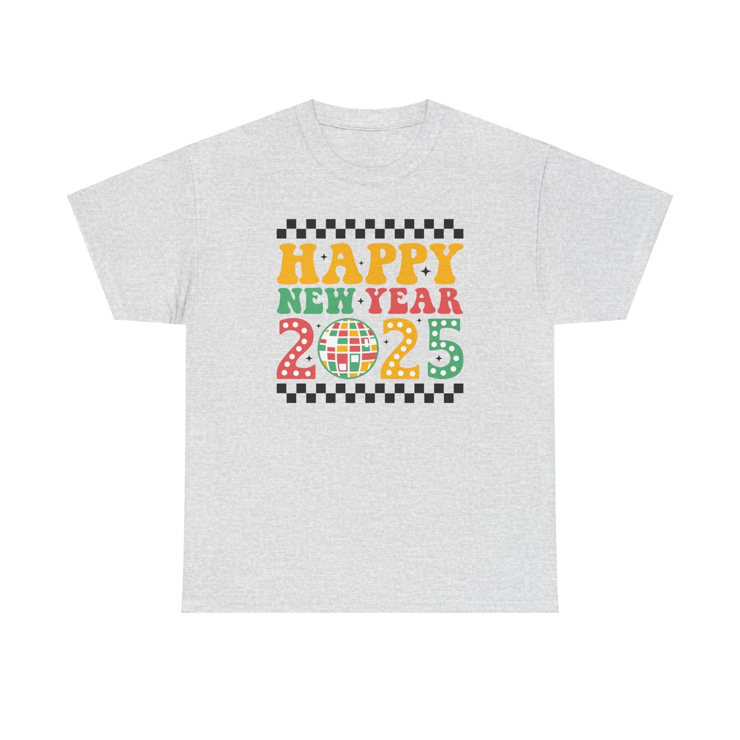 Happy New Year 2025 Cotton Tee - Kim’s Signature Beauty & Accessories (Store description)