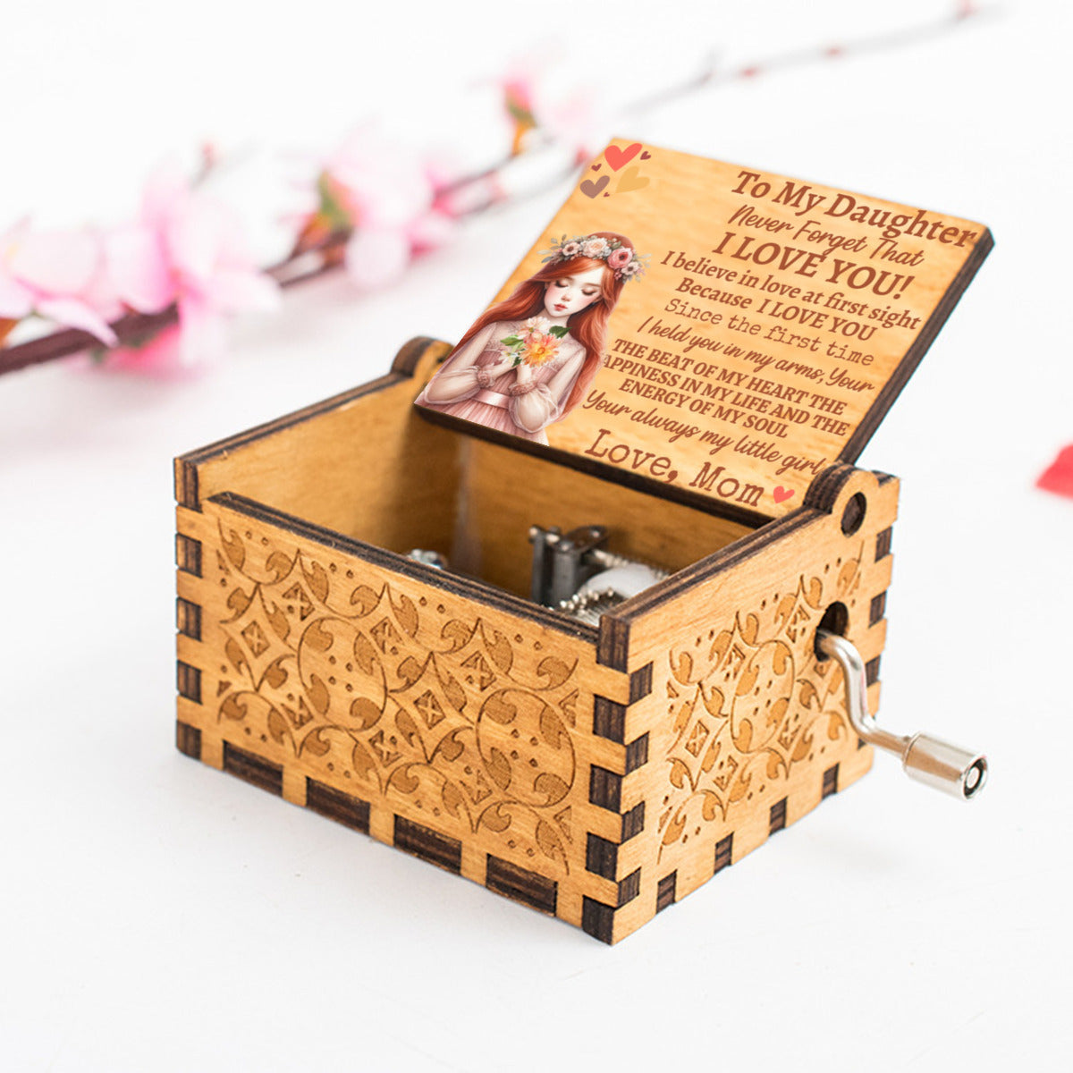 Daughter, Message Music Box - Kim’s Signature Beauty & Accessories