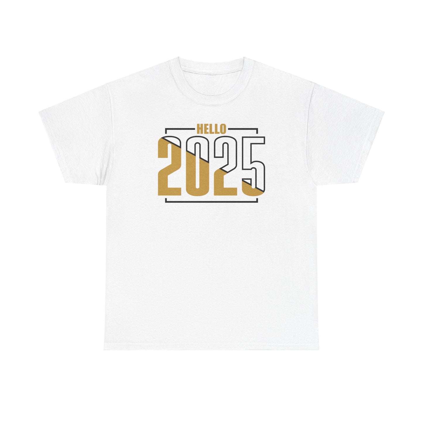 Hello 2025 New Year Tee - Kim’s Signature Beauty & Accessories (Store description)