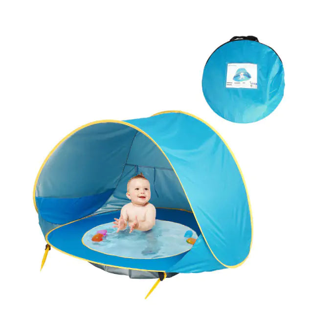 Baby Beach Tent With built-in UV Protection - Kim’s Signature Beauty & Accessories (Store description)