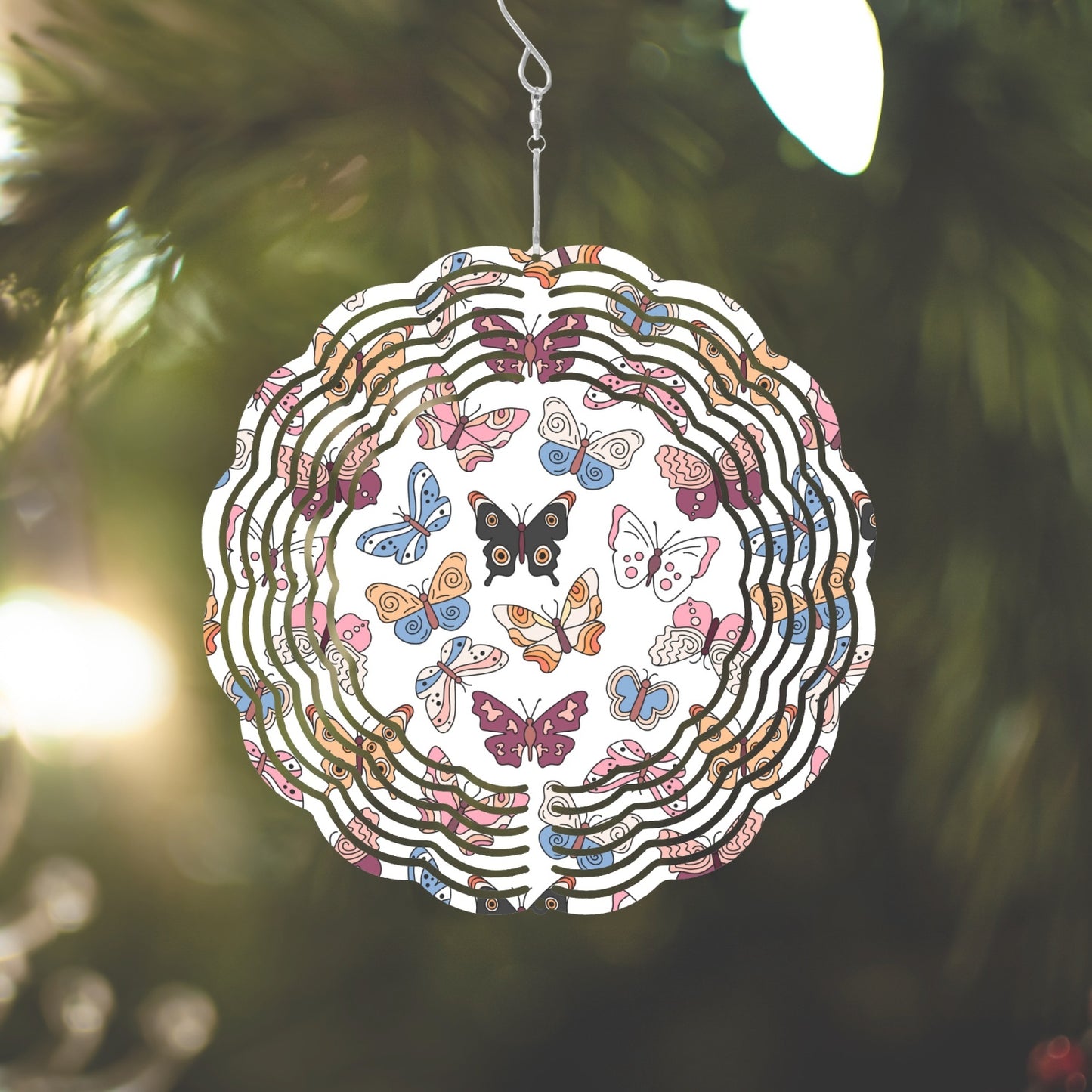 Butterfly Mania Flower Wind Spinner - Kim’s Signature Beauty & Accessories (Store description)