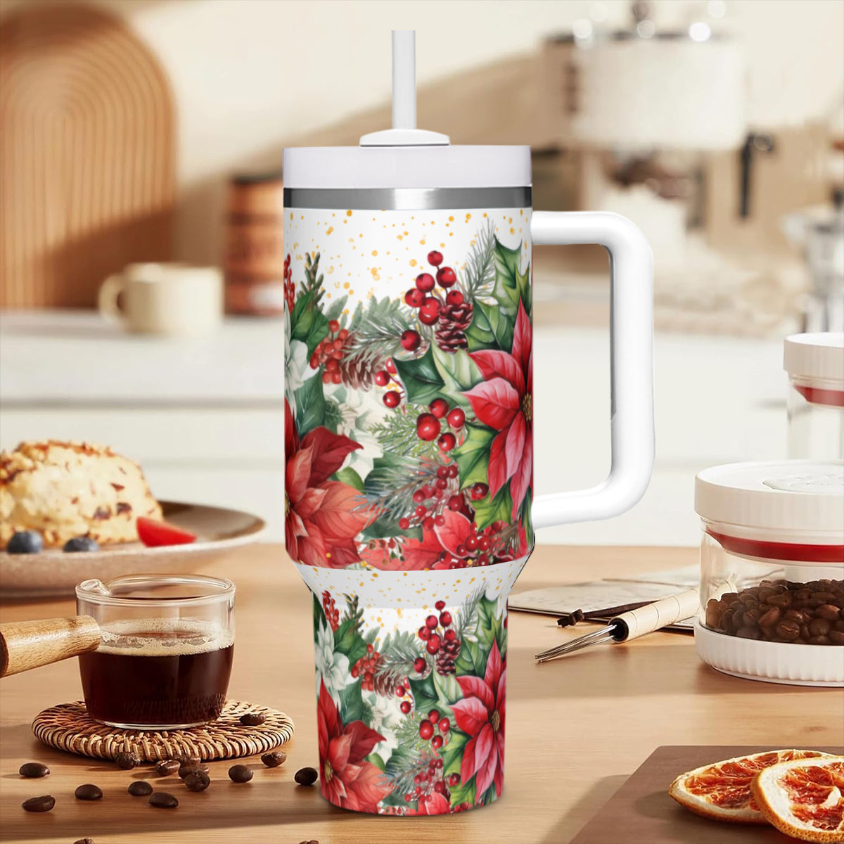 Red Christmas Tumbler - Kim’s Signature Beauty & Accessories