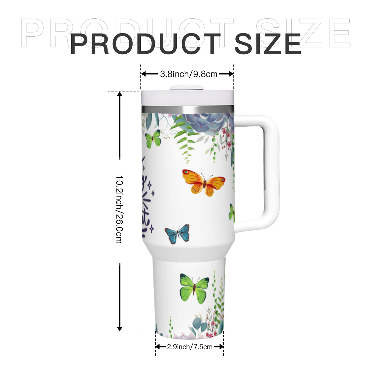 Enjoy Every Moment 40oz Tumbler - Kim’s Signature Beauty & Accessories (Store description)