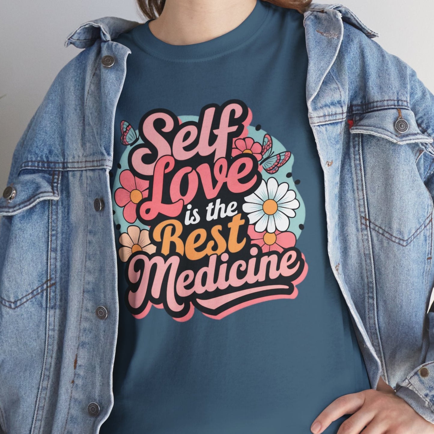 Self-Love is the Best Medicine Tee - Kim’s Signature Beauty & Accessories (Store description)