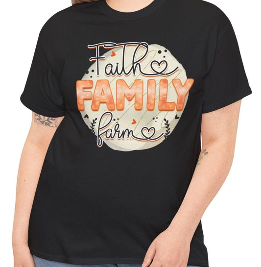 Faith, Family, Farm Tee - Kim’s Signature Beauty & Accessories