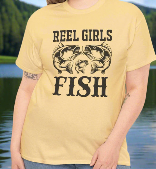 Reel Girls Fish Tee - Kim’s Signature Beauty & Accessories