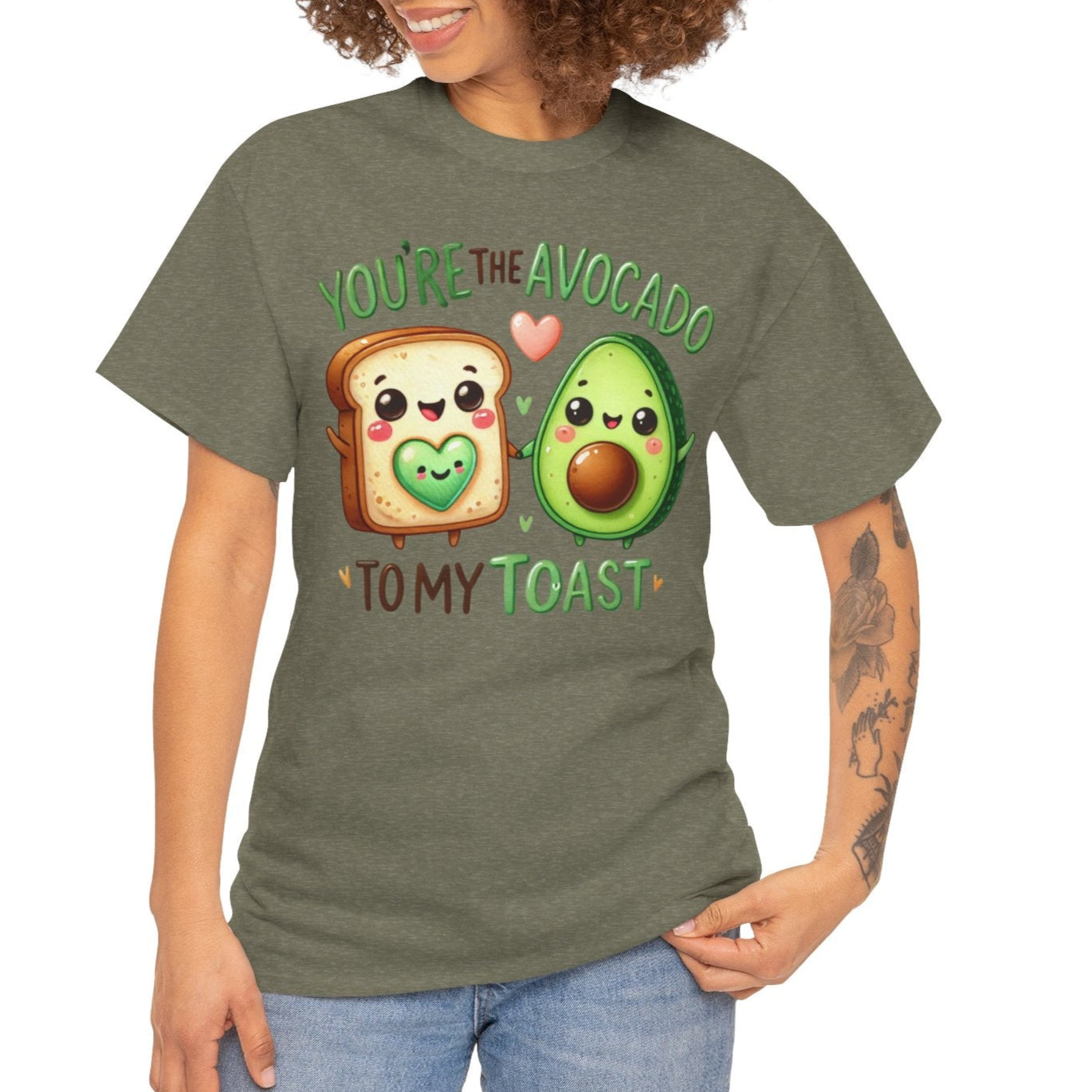 You're the Avocado to My Toast Tee - Kim’s Signature Beauty & Accessories (Store description)