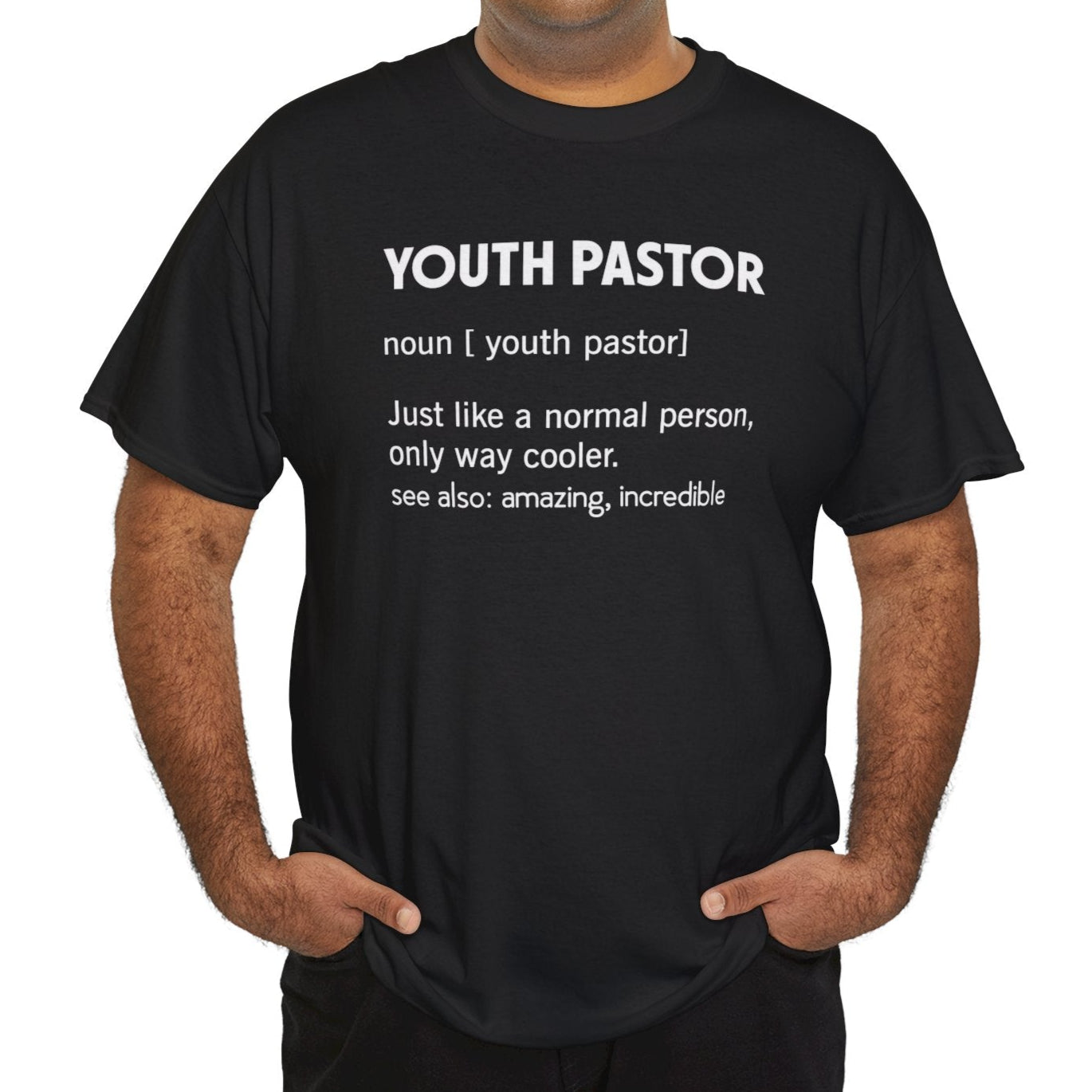 Youth Pastor Noun Tee - Kim’s Signature Beauty & Accessories (Store description)