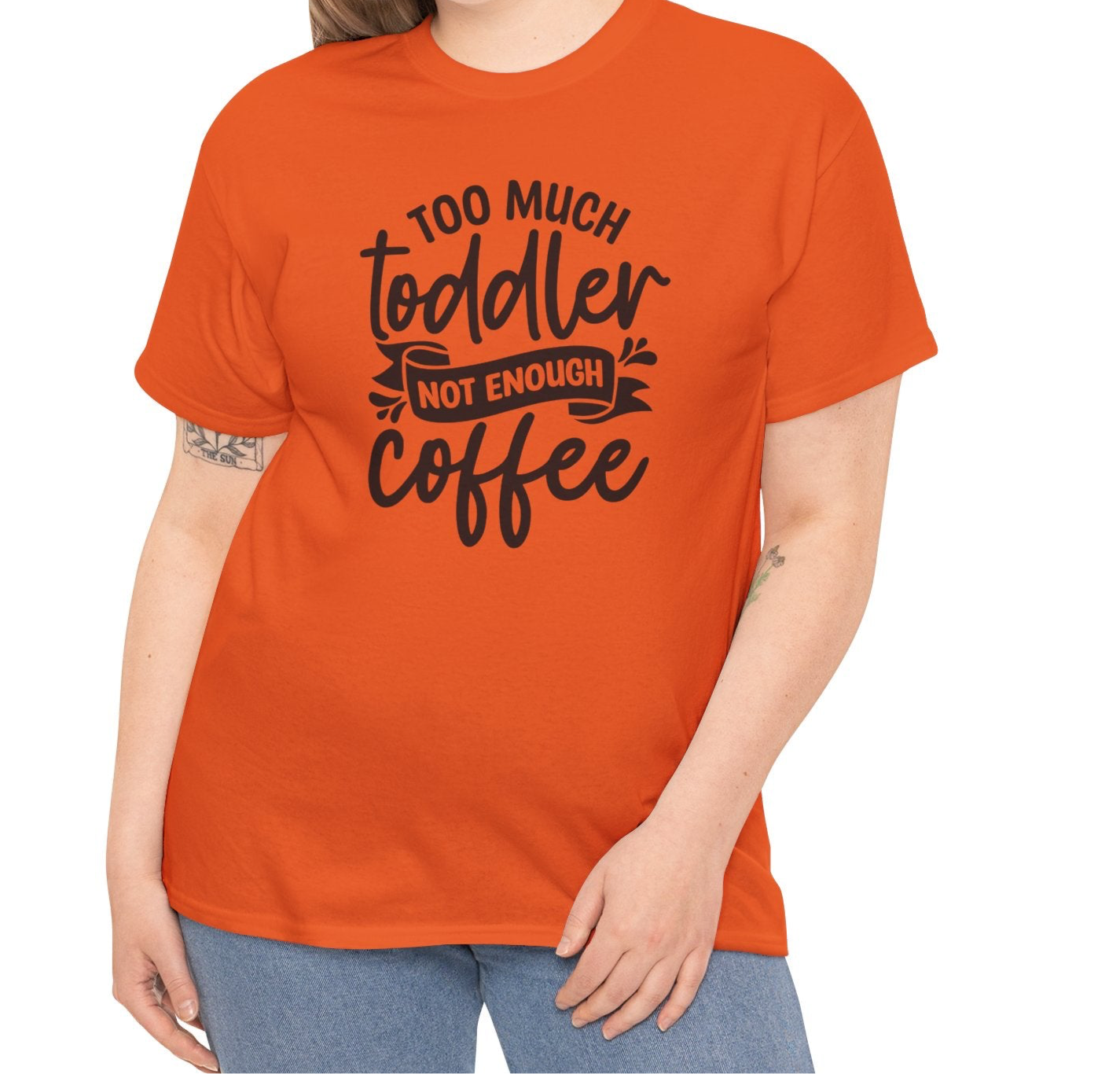 Too Much Toddler Tee - Kim’s Signature Beauty & Accessories (Store description)