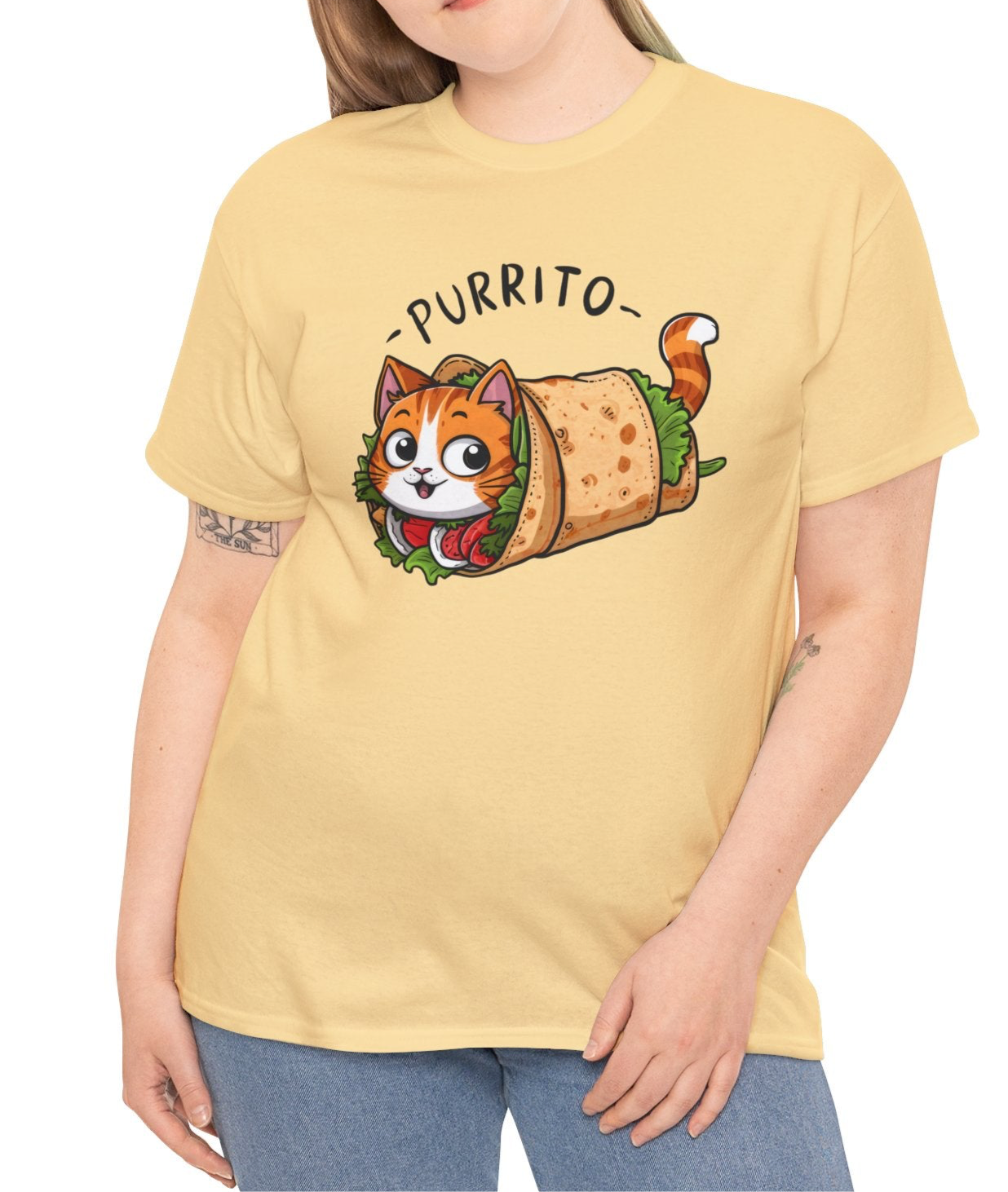 Purrito Cat | Tee - Kim’s Signature Beauty & Accessories