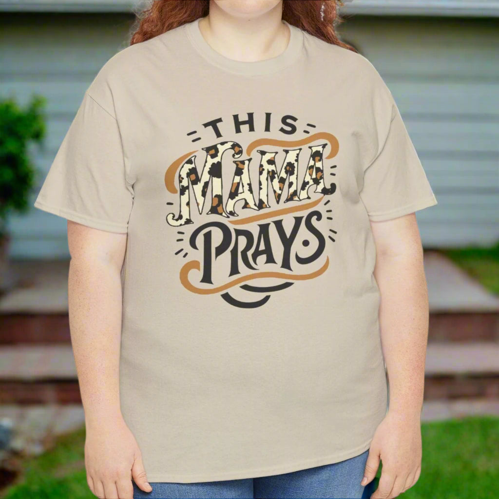 This Mama Prays Tee - Kim’s Signature Beauty & Accessories