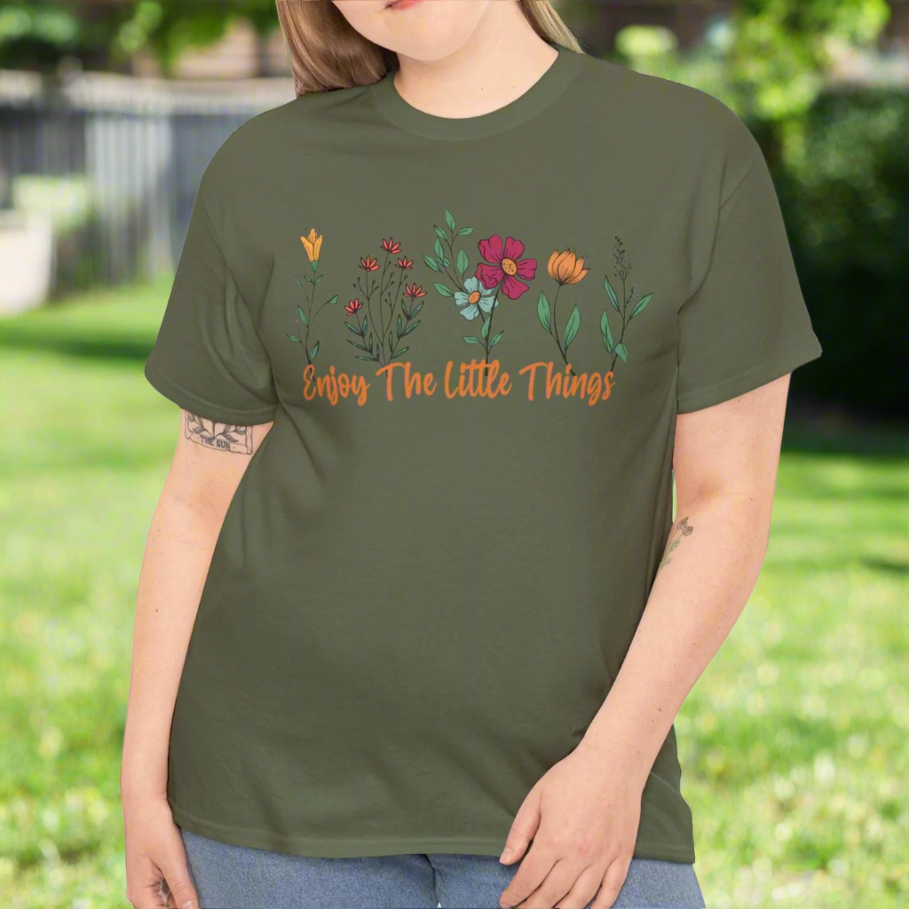 Enjoy the little things Tee - Kim’s Signature Beauty & Accessories
