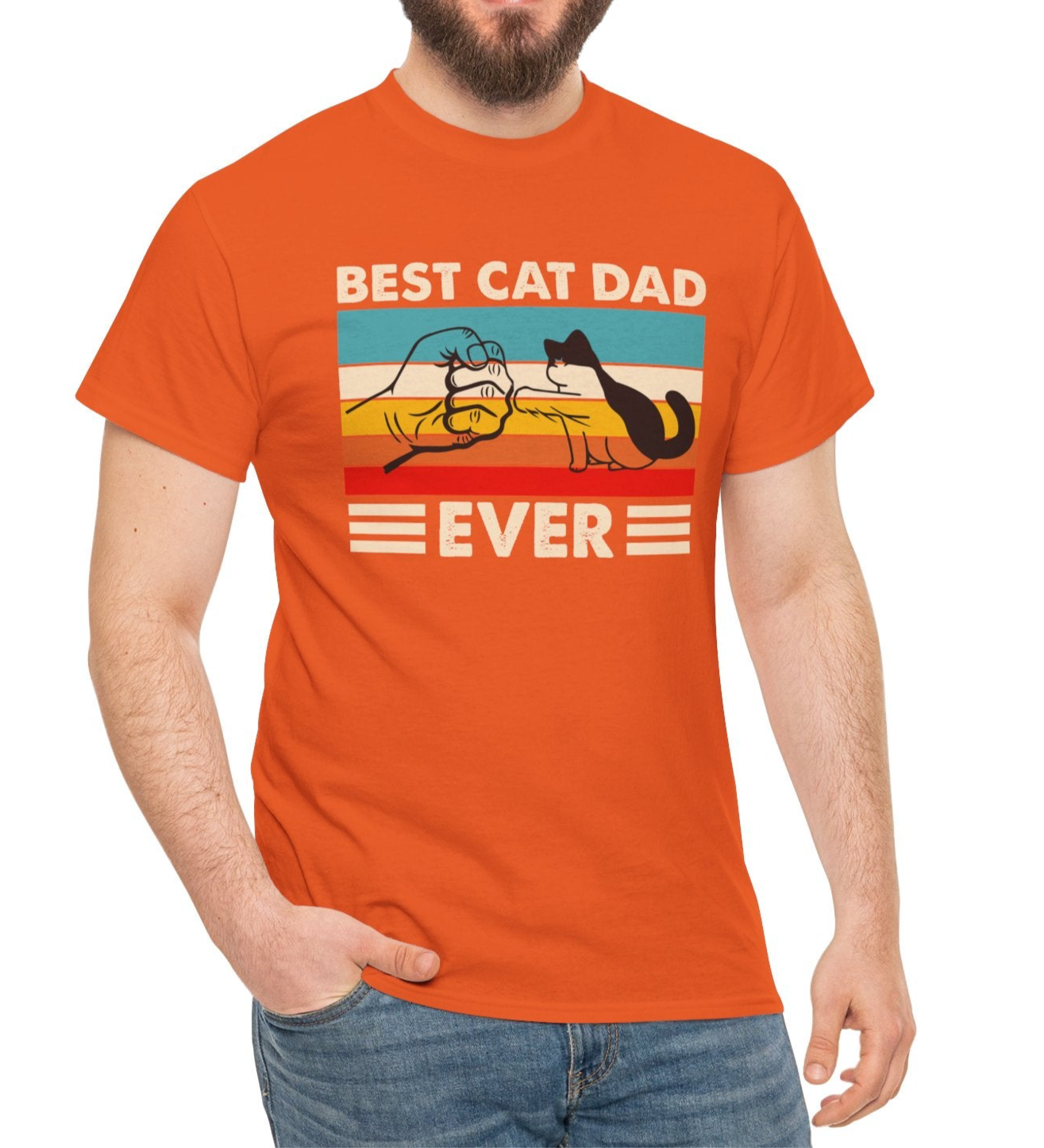 Best Cat Dad |Tee - Kim’s Signature Beauty & Accessories (Store description)