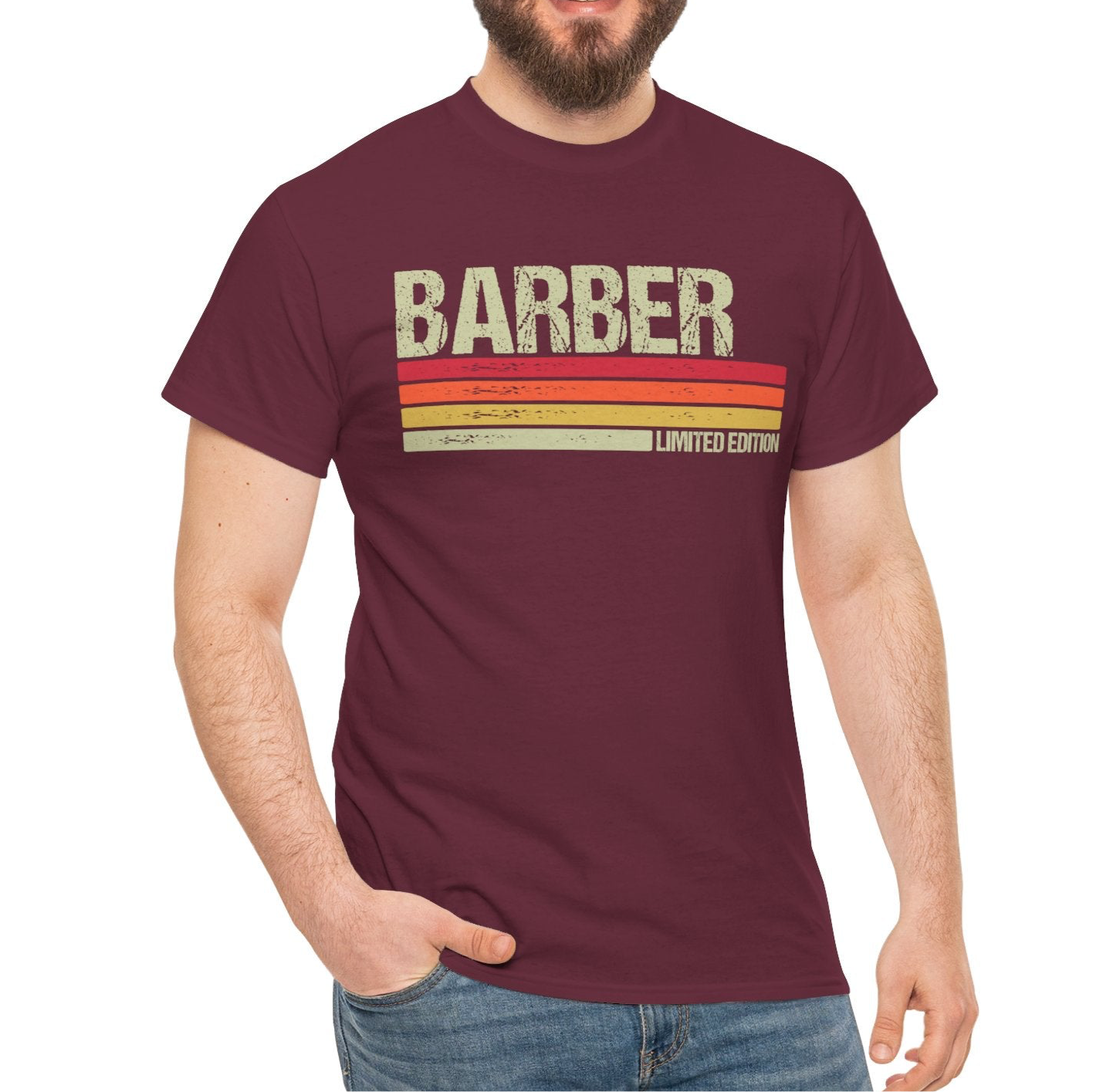 Barber-Unisex Heavy Cotton Tee - Kim’s Signature Beauty & Accessories
