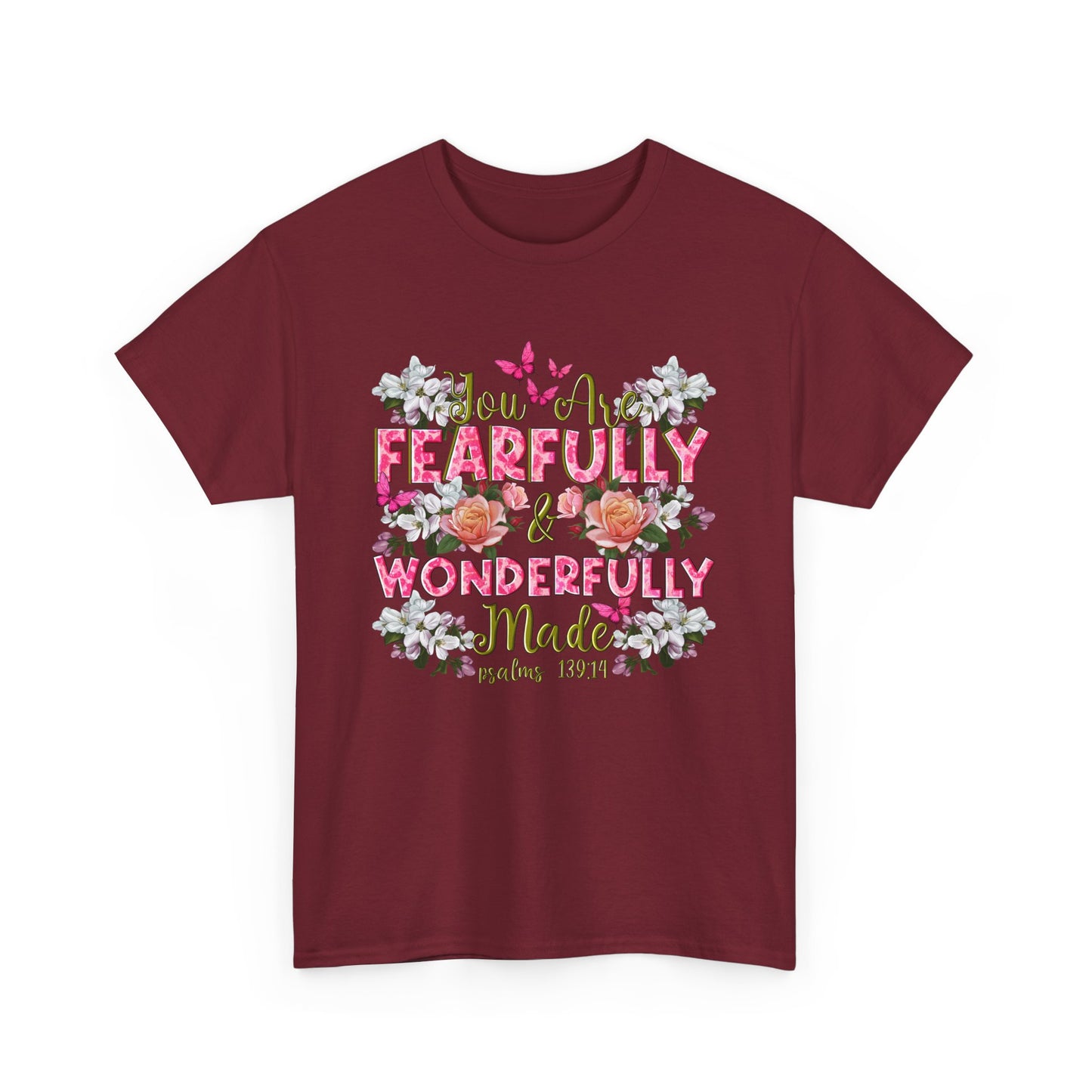 Fearfully & Wonderfully Made Tee - Kim’s Signature Beauty & Accessories (Store description)