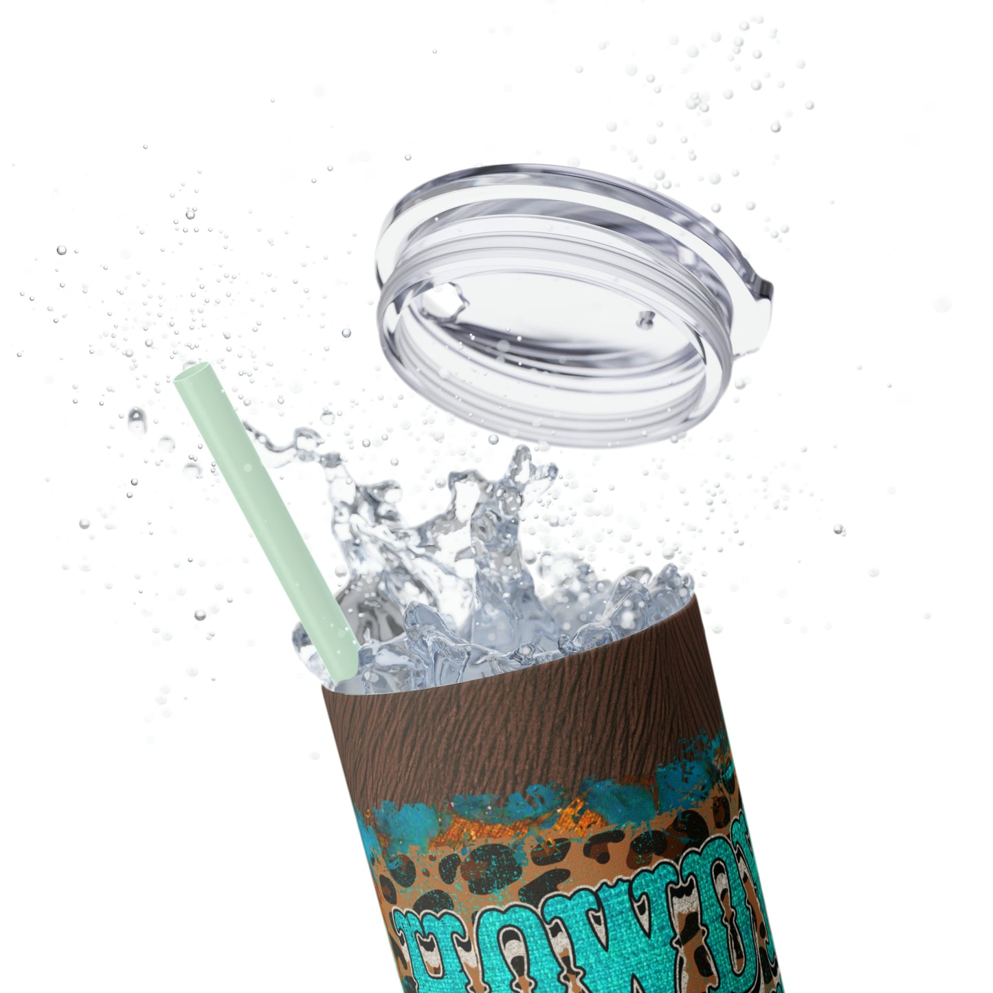 Howdy! | Skinny Tumbler with Straw, 20oz - Kim’s Signature Beauty & Accessories (Store description)