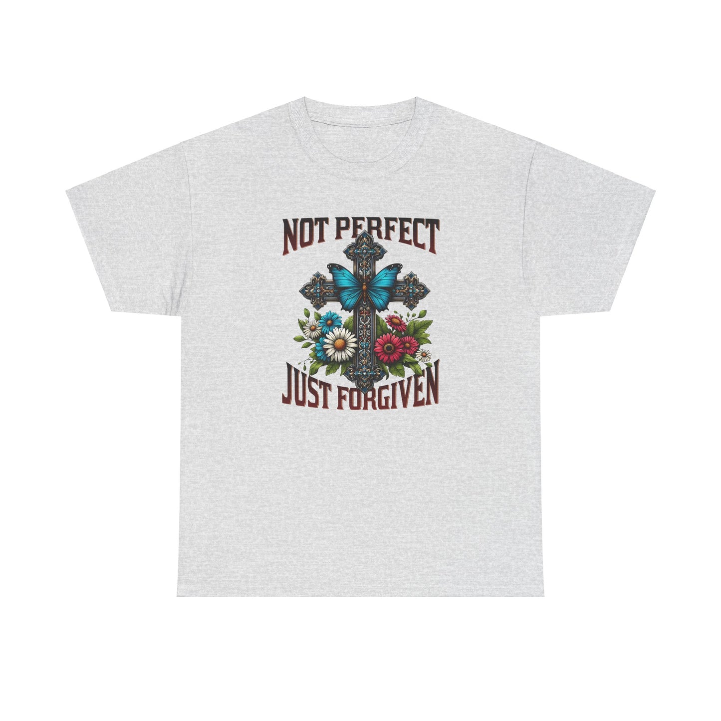 Not Perfect Just Forgiven Tee - Kim’s Signature Beauty & Accessories (Store description)