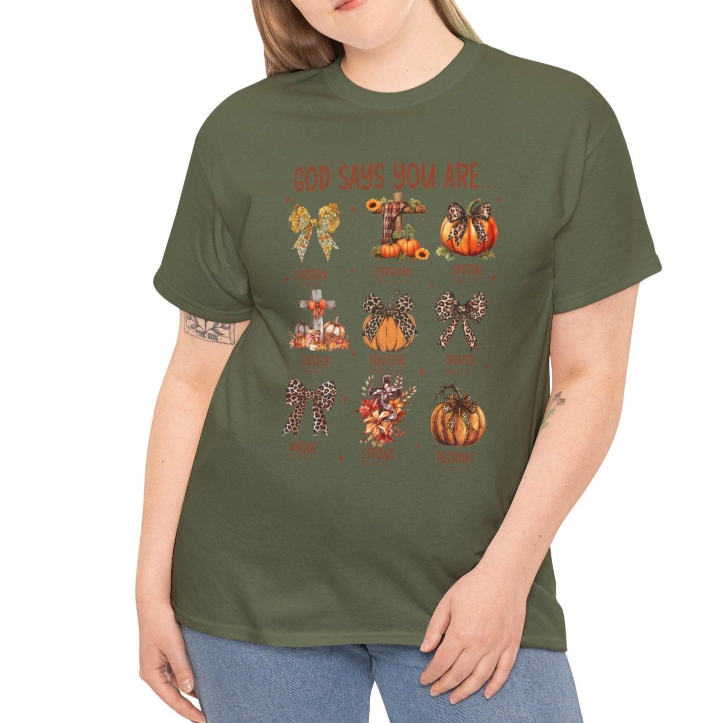 You Are... Fall Inspirational Tee - Kim’s Signature Beauty & Accessories (Store description)