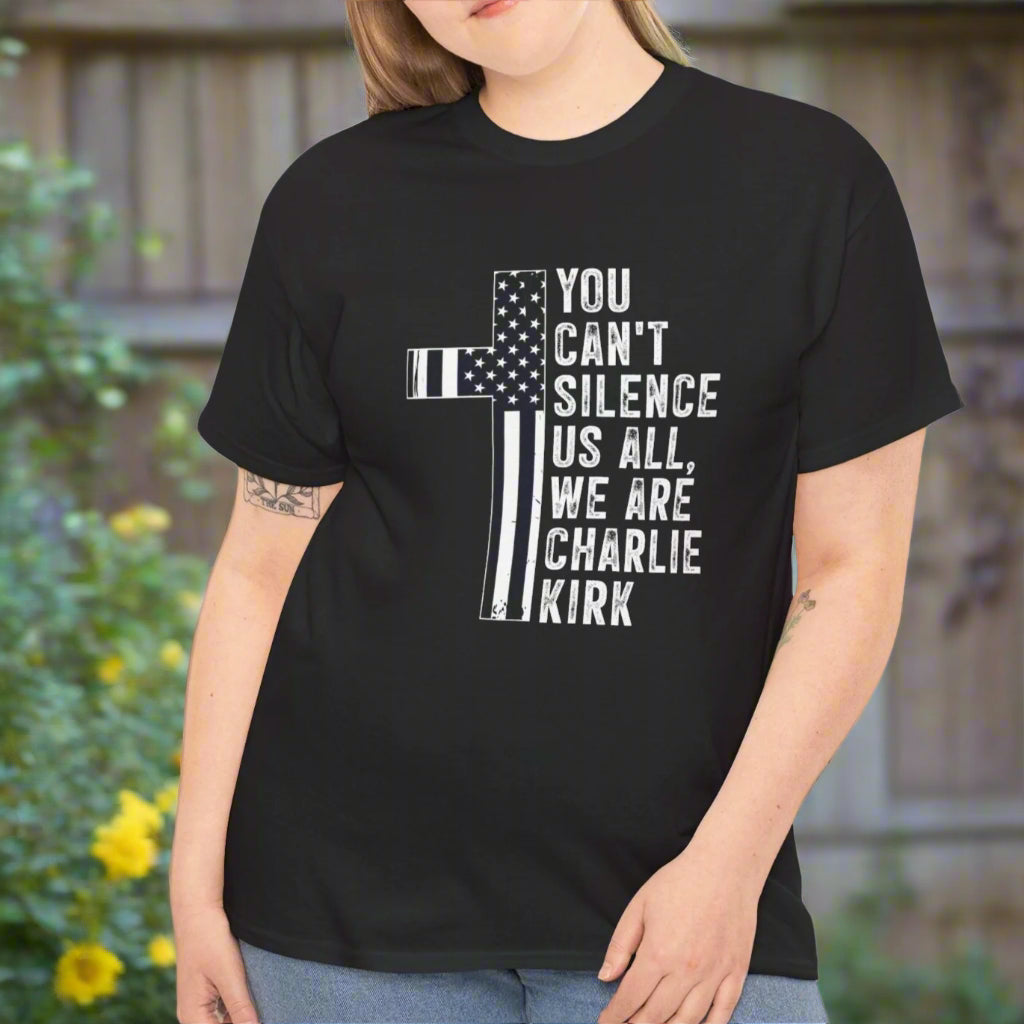 You Can’t Silence Us All Tee – Unisex Heavy Cotton - Kim’s Signature Beauty & Accessories