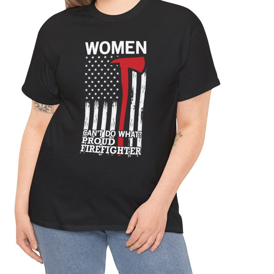 Proud Woman Firefighter Tee - Kim’s Signature Beauty & Accessories
