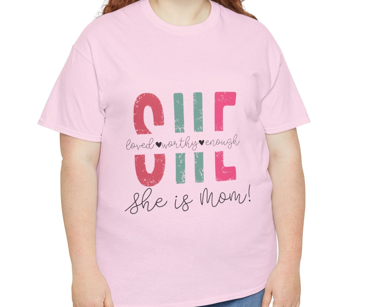 She is | Cotton Tee - Kim’s Signature Beauty & Accessories (Store description)