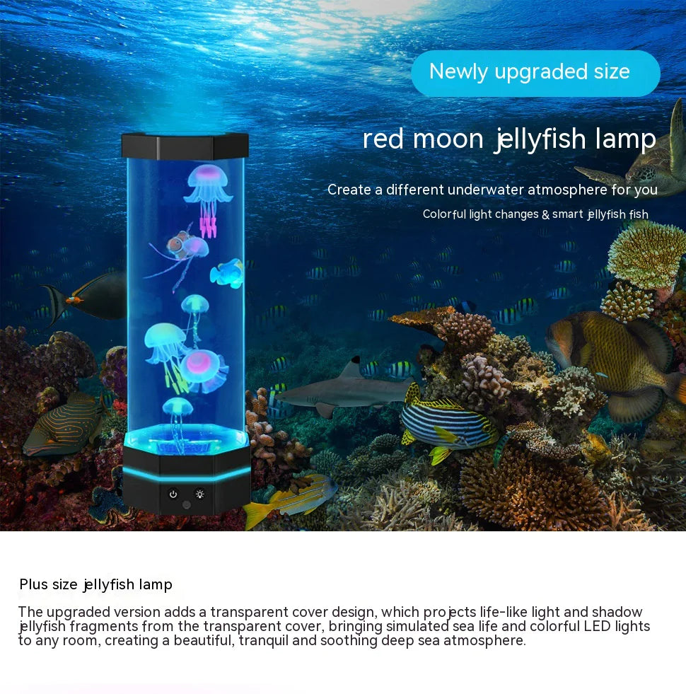 Color Changing Jellyfish Lava Lamp - Kim’s Signature Beauty & Accessories (Store description)