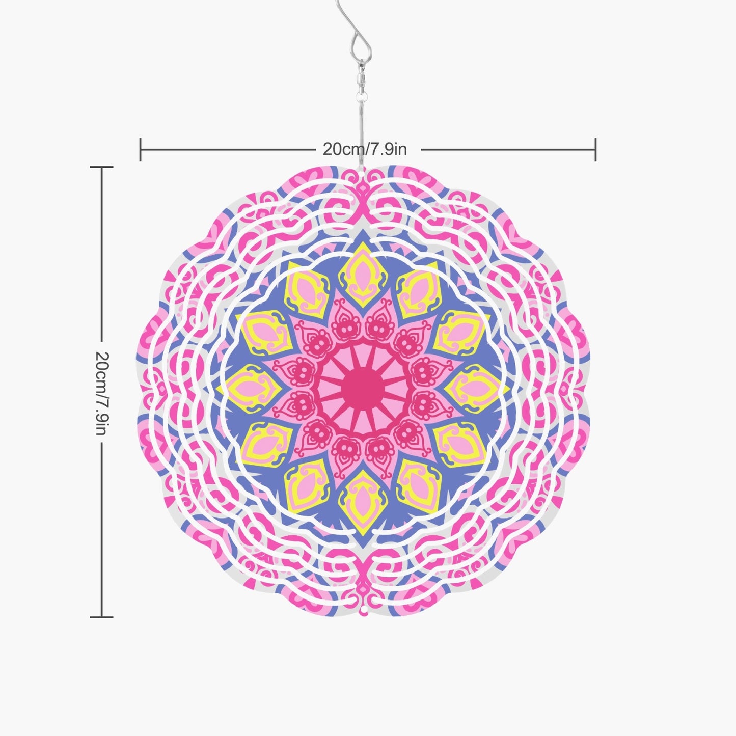 Pink Bliss Wind Spinner - Kim’s Signature Beauty & Accessories (Store description)