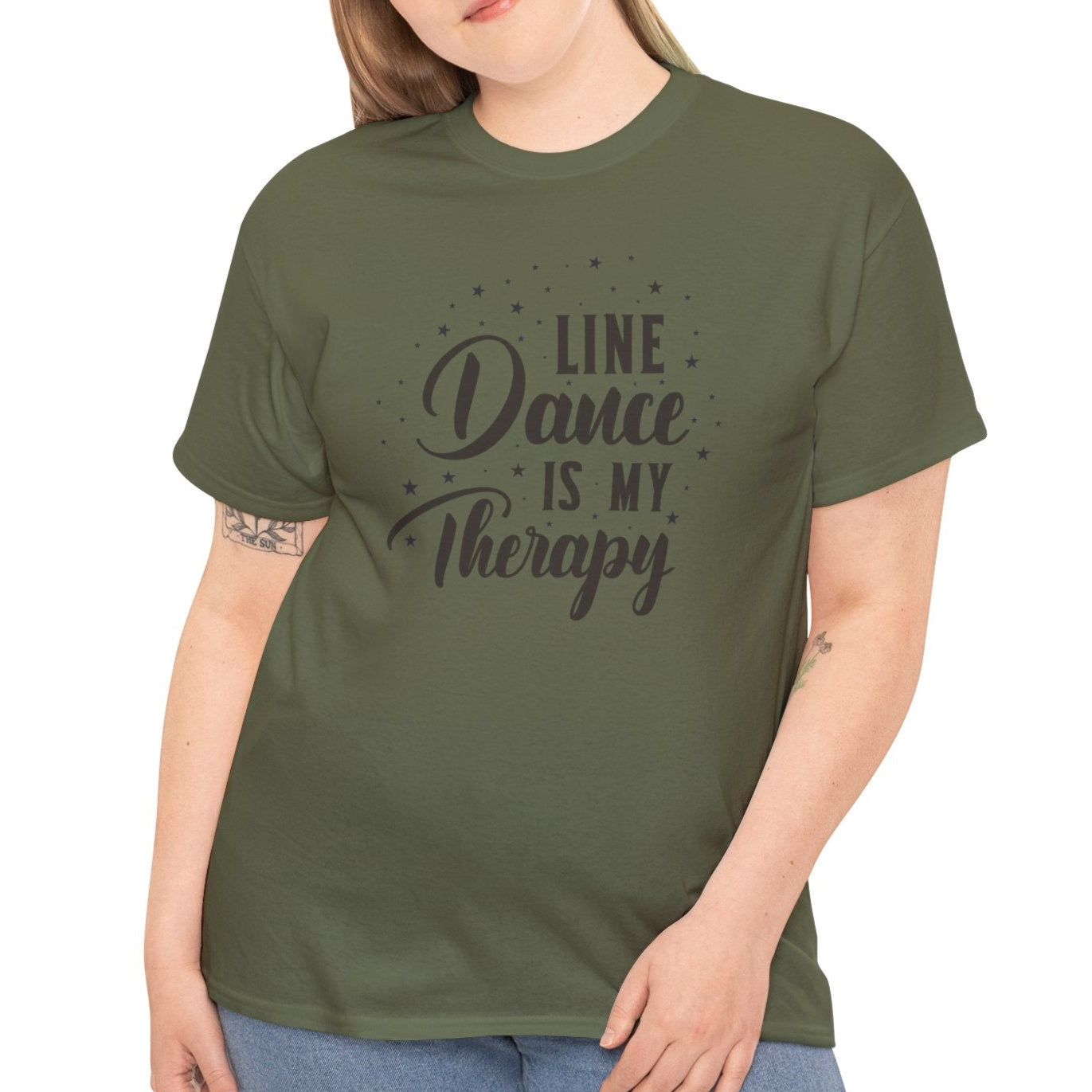 Line Dance Is My Therapy Tee – Cotton Comfort - Kim’s Signature Beauty & Accessories (Store description)