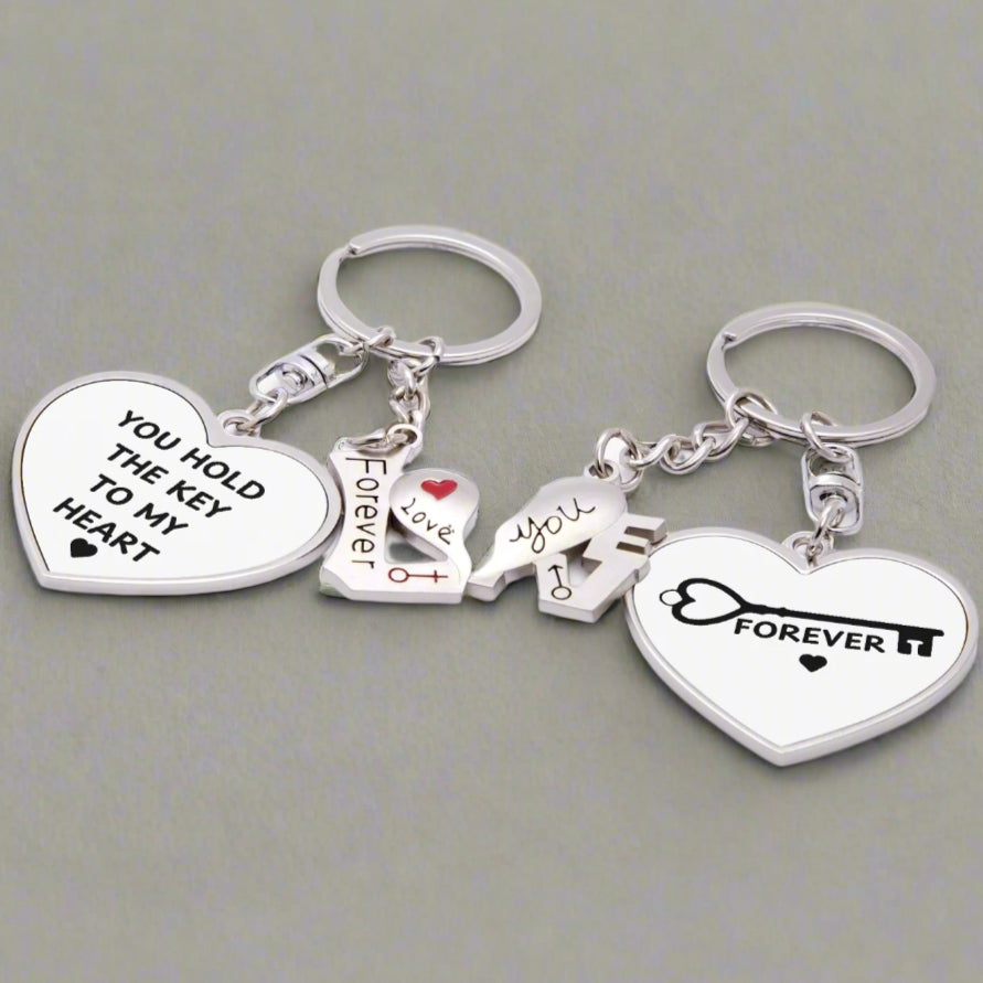 Key to My Heart Couples Magnetic Keychain - Kim’s Signature Beauty & Accessories (Store description)