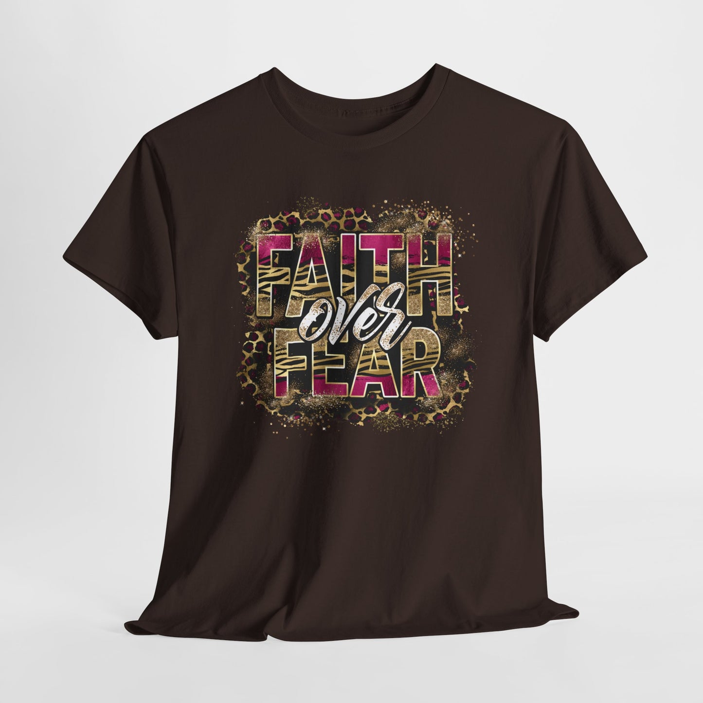 Faith Over Fear | Cotton Tee - Kim’s Signature Beauty & Accessories