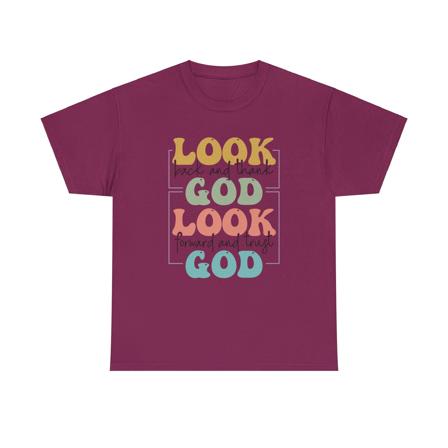 Look Back Thank God Tee - Kim’s Signature Beauty & Accessories (Store description)