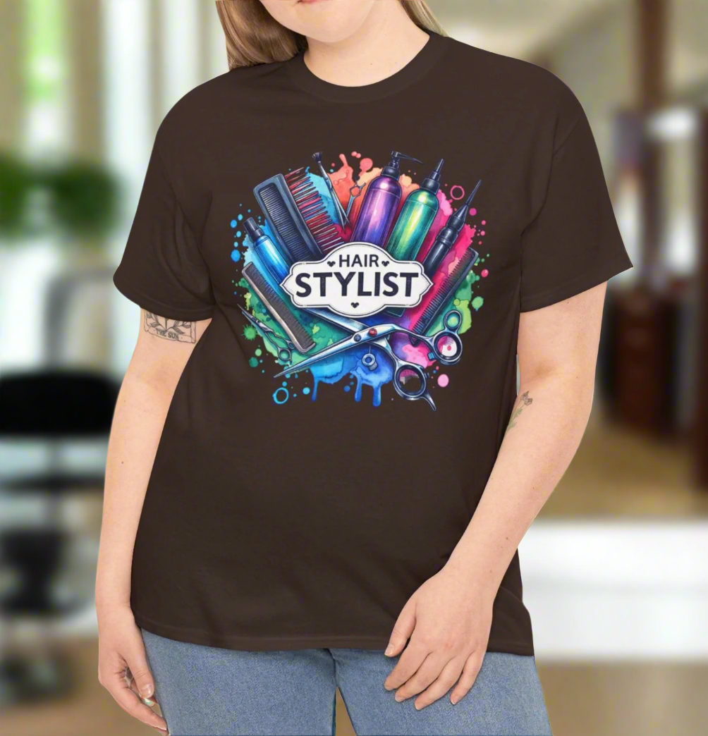 Colorful Stylist Tee - Kim’s Signature Beauty & Accessories