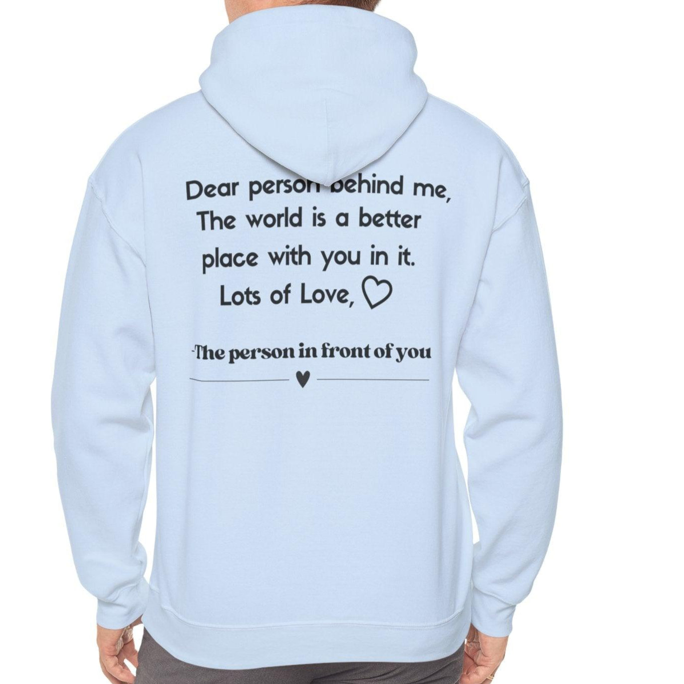 Dear Person Behind Me Hoodie - Kim’s Signature Beauty & Accessories
