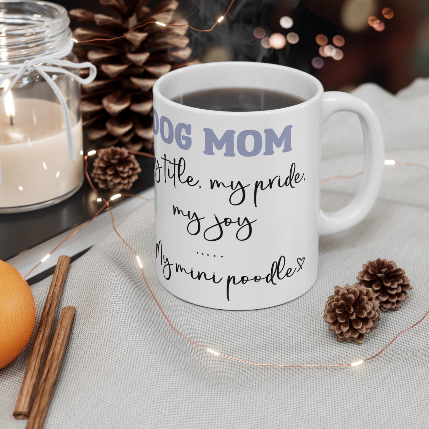 My Mini Poodle 11oz Mug - Kim’s Signature Beauty & Accessories (Store description)