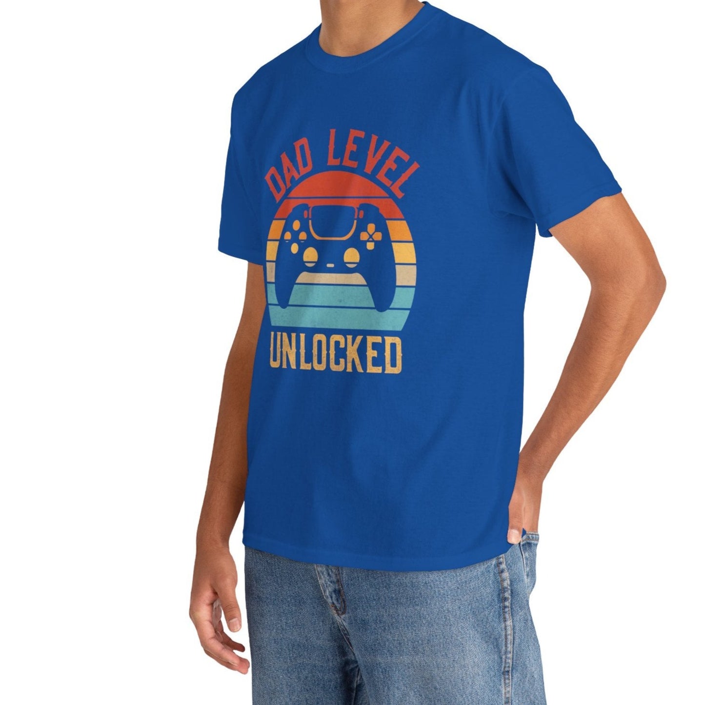Dad Level Unlocked Tee - Kim’s Signature Beauty & Accessories