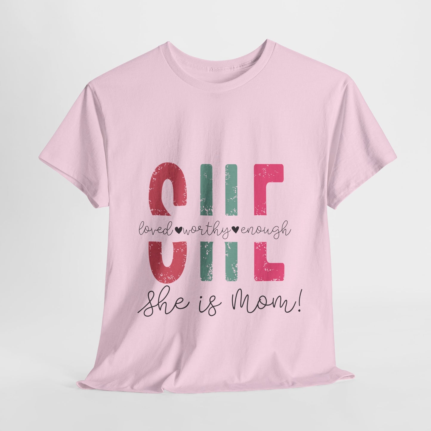 She is | Cotton Tee - Kim’s Signature Beauty & Accessories (Store description)