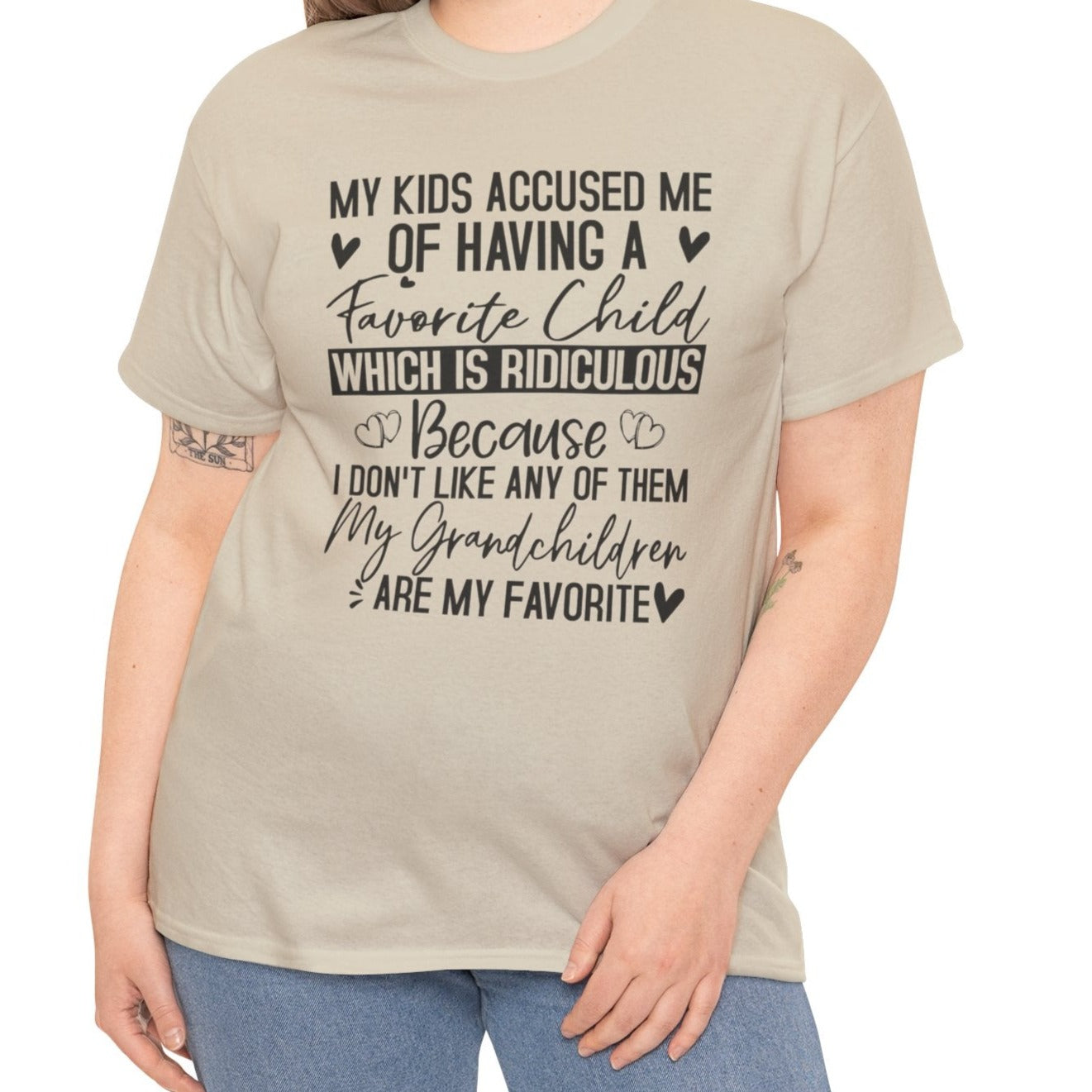 Grandchildren are My Favorite Tee - Kim’s Signature Beauty & Accessories (Store description)