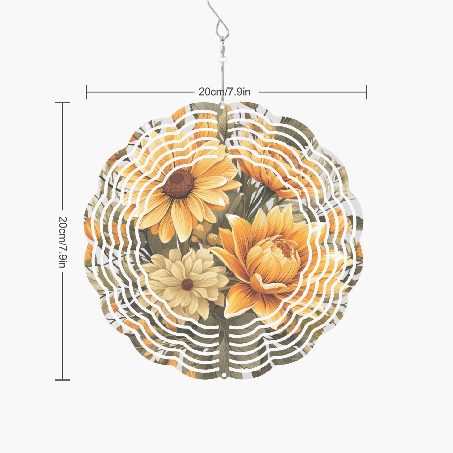 Boquet Flower Wind Spinner - Kim’s Signature Beauty & Accessories (Store description)