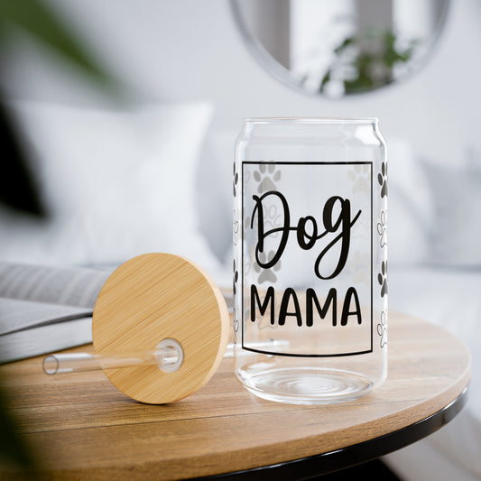 Dog Mom | Sipper Glass - Kim’s Signature Beauty & Accessories
